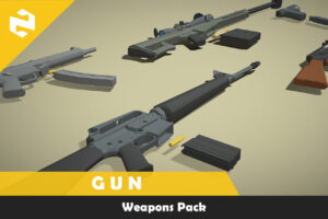 Free Gun Packs   3D Guns   Unity Asset Store