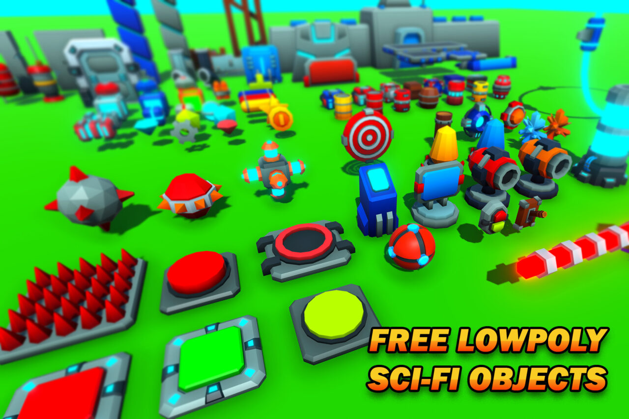 Unity Asset Soldier | 【無料】Simple Button Set 01｜モバイルゲーム開発に最適な2DボタンとアイコンのUIセット