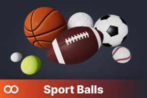 Free Sport Balls   3D Props   Unity Asset Store