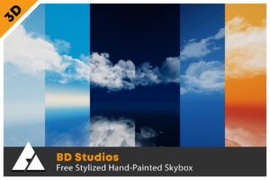 Free Stylized Hand Painted Skybox   2D Sky   Unity Asset Store