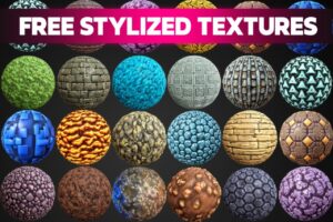 Free Stylized Textures   2D Textures   Materials   Unity Asset Store