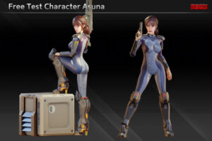 Free Test Character Asuna   Characters   Unity Asset Store