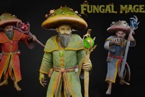 Fungal Mage   3D Characters   Unity Asset Store