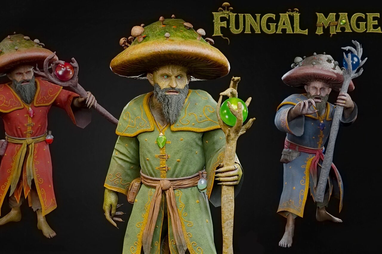 Unity Asset Soldier | 【SALE】 Fungal Mage:高品質なキノコの魔導士 3D モデルが 50% オフのリリースセール中(2026年1月18日まで) Unity Asset Soldier | 【SALE】 Fungal Mage:高品質なキノコの魔導士 3D モデルが 50% オフのリリースセール中(2026年1月18日まで)
