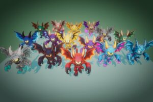 Gaze   Stylized Fantasy Monster  Rig   Animation   PixeliusVita   3D Creatures   Unity Asset Store
