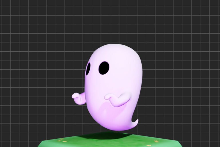 【無料】Ghost character Free:ホラーゲームの敵役に最適な高品質 3D ゴーストモデル