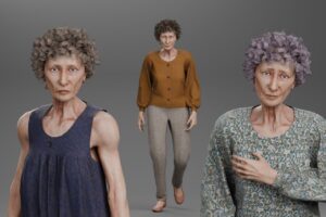 Grandmother   Characters   Unity Asset Store