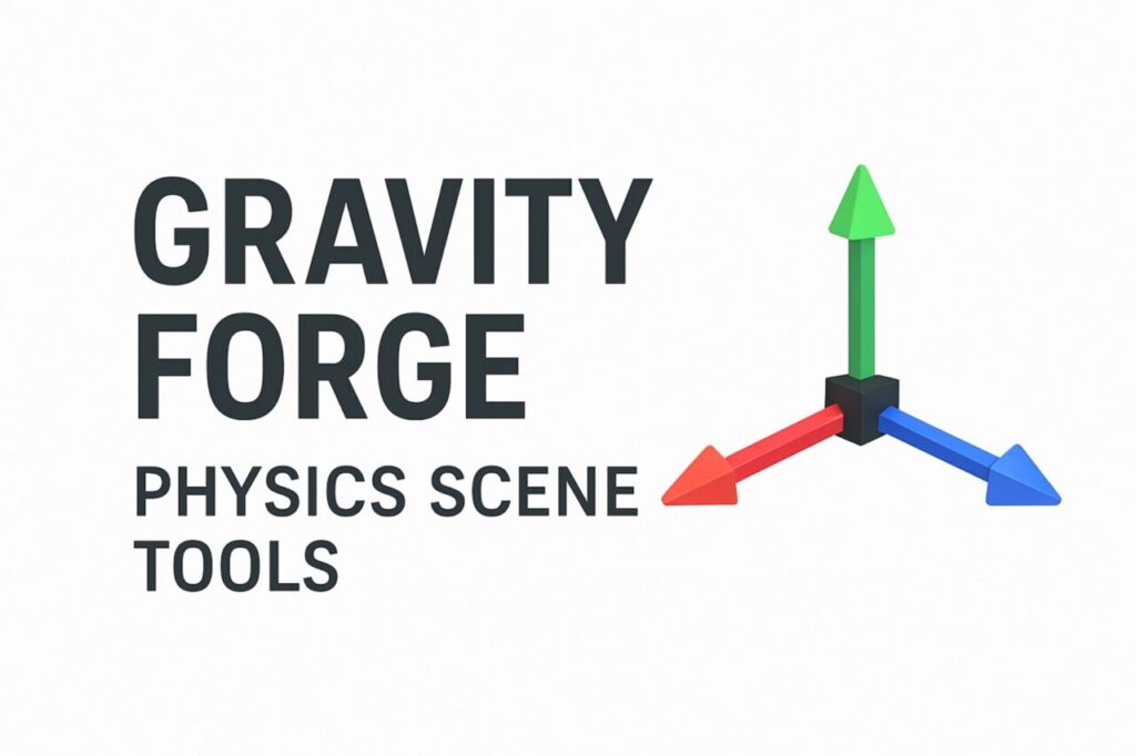 Gravity Forge  Physics Scene Tools   Utilities Tools   Unity Asset Store