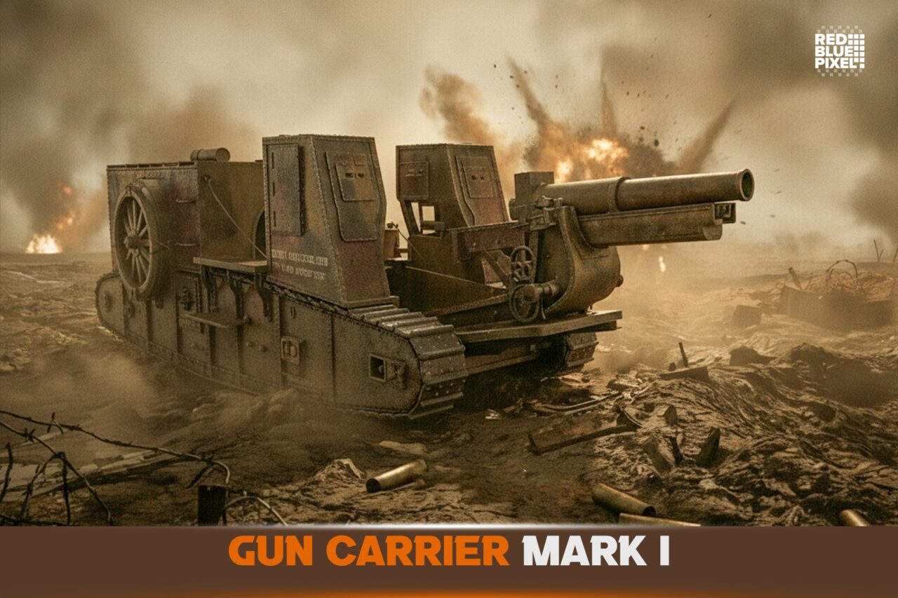 Gun Carrier Mark I 3D Props Unity Asset Store
