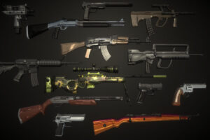 Guns Pack  Low Poly Guns Collection   3D Guns   Unity Asset Store