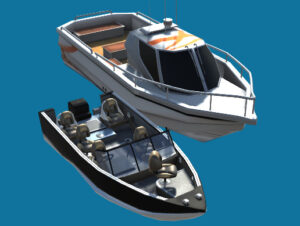 HQ Motorboats   3D Sea   Unity Asset Store