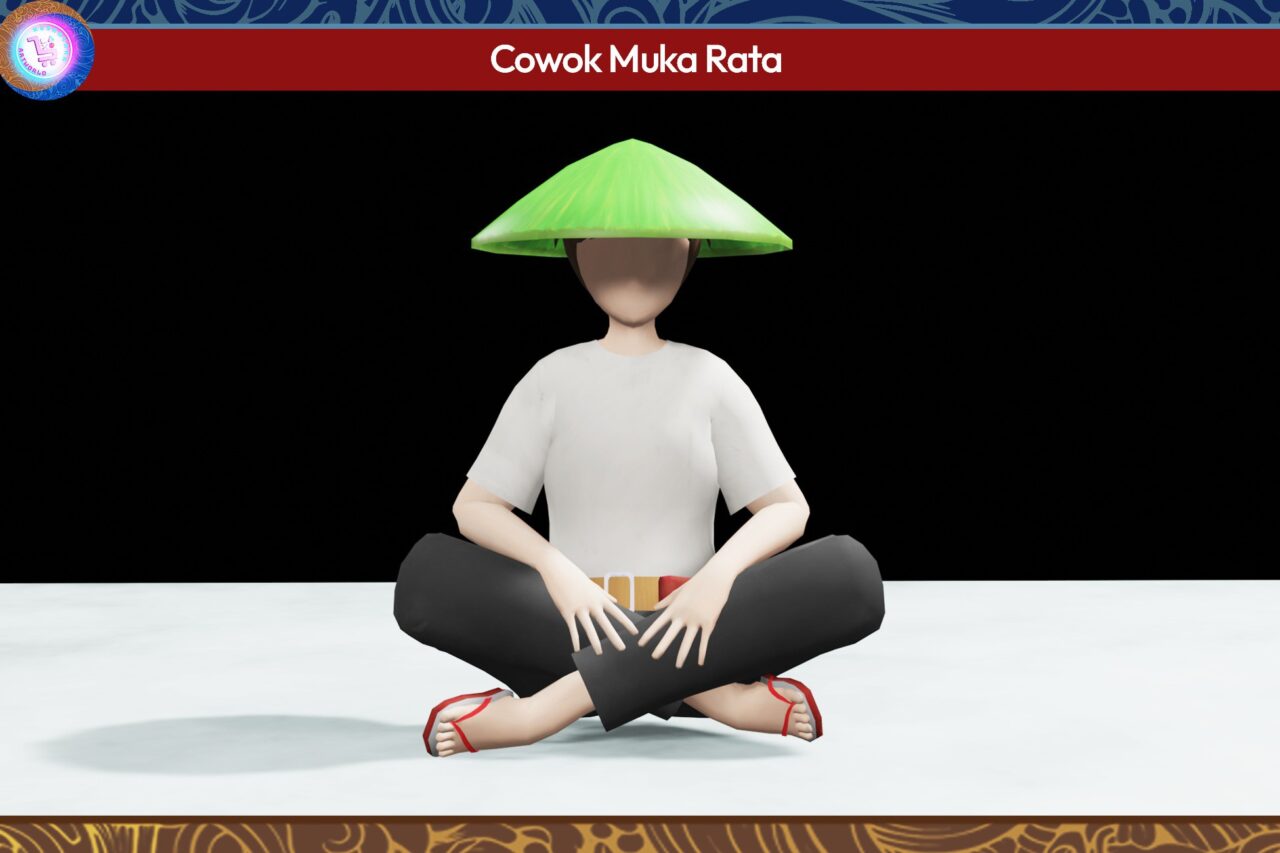 Hantu Muka Rata  M    Characters   Unity Asset Store