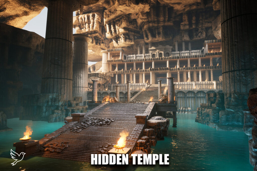 Hidden Temple   3D Fantasy   Unity Asset Store