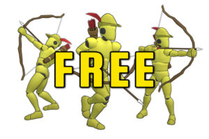Human Archer Animations FREE   3D Animations   Unity Asset Store