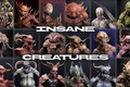 Unity Asset Soldier | 【SALE】 INSANE CREATURES – BIG Game Bundle 魔物17体セットが50％オフ！2026年1月20日まで