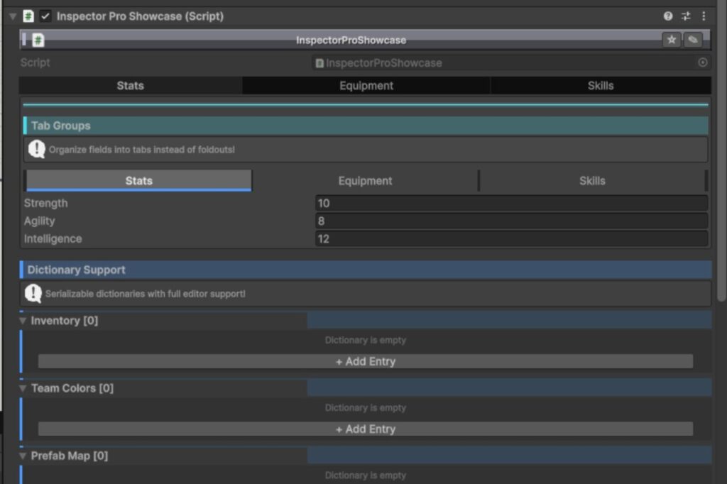 Inspector Pro Lite   GUI Tools   Unity Asset Store