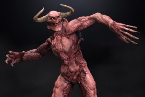 Intelligent Alien Race HELLGOD   3D Humanoids   Unity Asset Store