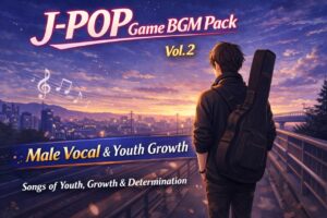 J POP Game BGM Pack Vol.2  Male Vocal   Youth Growth   Audio Music   Unity Asset Store