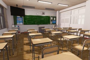 Japanese Classroom Asset   3D Environments   Unity Asset Store