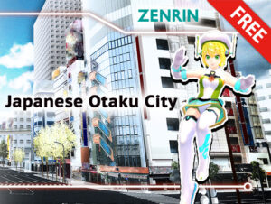 Japanese Otaku City   3D Urban   Unity Asset Store