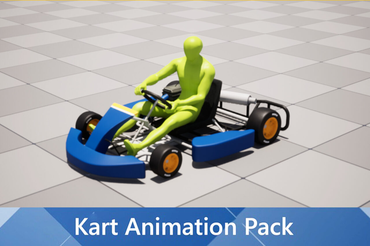 Unity Asset Soldier | 【SALE】 Kart Animation Pack – 46種類のカート走行アニメーション 50%オフのリリースセールが2026年1月24日まで実施中