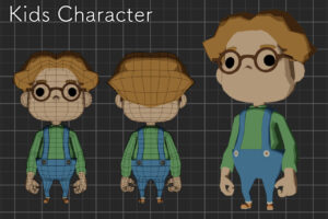 Kids character Free   3D Characters   Unity Asset Store