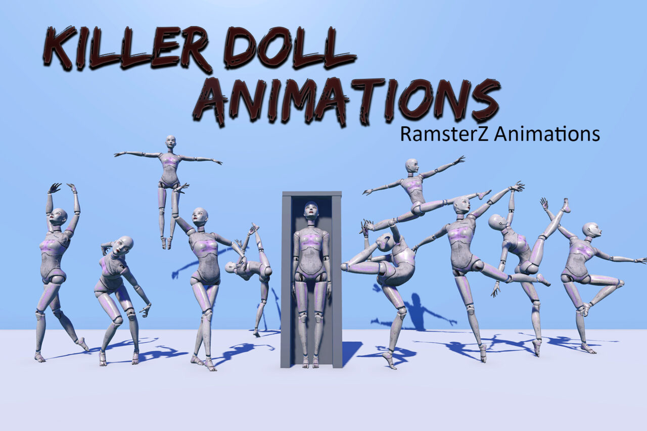 Unity Asset Soldier | 【SALE】 Killer Doll Animations:不気味な人形や怪物の動きを再現、30%オフのリリースセールが実施中で2026年1月25日まで Unity Asset Soldier | 【SALE】 Killer Doll Animations:不気味な人形や怪物の動きを再現、30%オフのリリースセールが実施中で2026年1月25日まで