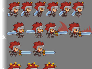 Knight Sprite Sheet  Free    2D Characters   Unity Asset Store