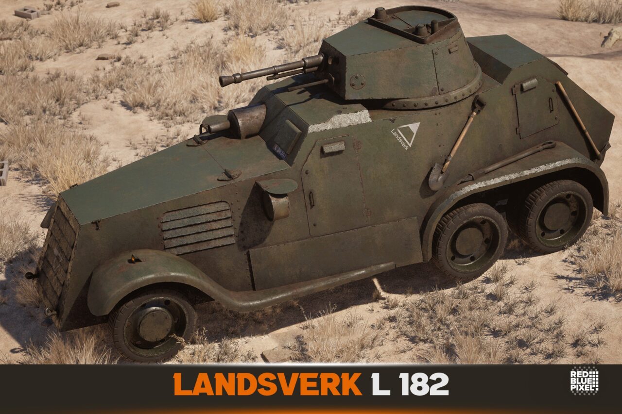 Unity Asset Soldier | 【SALE】 Landsverk L 182：高品質なスウェーデン軍装甲車 3D モデルが 50％ オフ！セールは 2026年 1月 17日 まで