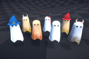 Little Ghost lowpoly FREE    3D Characters   Unity Asset Store