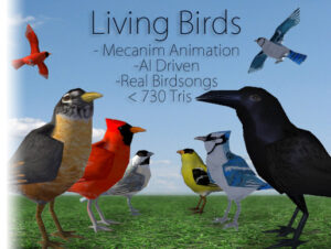Living Birds   Characters   Unity Asset Store