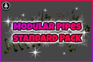 LowPoly Modular Pipes Standard Pack   3D Industrial   Unity Asset Store