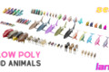 Unity Asset Soldier | 【無料】Low Poly Animals 3D assets：陸と海の生き物を網羅したローポリ 3D アセット集