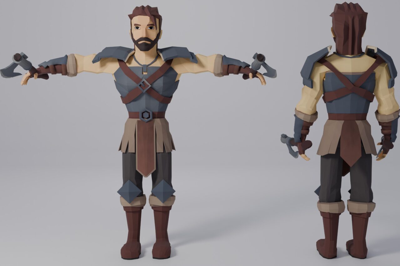 Unity Asset Soldier | 【無料】Low Poly Stylized Nature | 美しい低ポリゴン自然環境を簡単に構築できるアセット