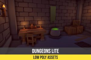 Low Poly Dungeons Lite   3D Dungeons   Unity Asset Store