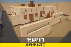 Low Poly FPS Map Lite   3D Environments   Unity Asset Store