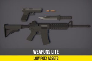 Low Poly FPS Weapons Lite   3D Guns   Unity Asset Store