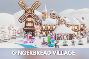 Low Poly Gingerbread Village by IGS   3D Urban   Unity Asset Store