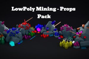 Low Poly Mining   Props Pack   3D Industrial   Unity Asset Store
