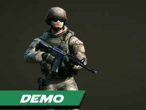 Low Poly Soldiers Demo   3D Characters   Unity Asset Store