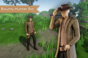 Lowpoly BountyHunter RIO 2   Characters   Unity Asset Store