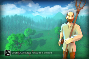 Lowpoly Medieval Peasants   Free   MEDIEVAL FANTASY SERIES   Characters   Unity Asset Store