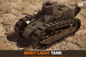 M1917 Light Tank   3D Props   Unity Asset Store