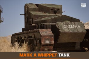 Mark A Whippet Tank   3D Props   Unity Asset Store