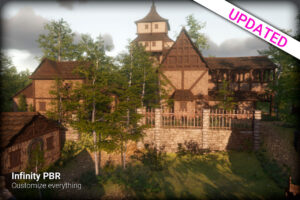 Medieval Fantasy Town Village Environment   Demo Scenes   3D Fantasy   Unity Asset Store