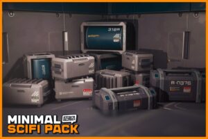 Minimal Scifi Pack   3D Environments   Unity Asset Store