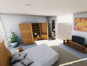 Minimalist ArchViz Bedroom   3D Environments   Unity Asset Store