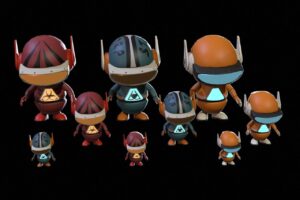 Minirobotic7Pack4   3D Robots   Unity Asset Store