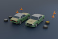 Unity Asset Soldier | 【無料】Mobile Optimize-Free Low Poly Cars：スマホ向けに最適化された軽量なローポリ車両モデルパック