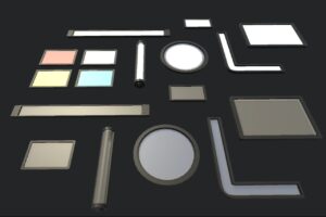 Modern LED Lighting Pack   3D Electronics   Unity Asset Store